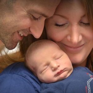Kristen Tischler, Vice President Global Marketing, and husband Chris welcomed their first child in October